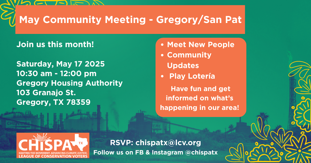 Chispa TX Monthly Community Meeting · Mobilize