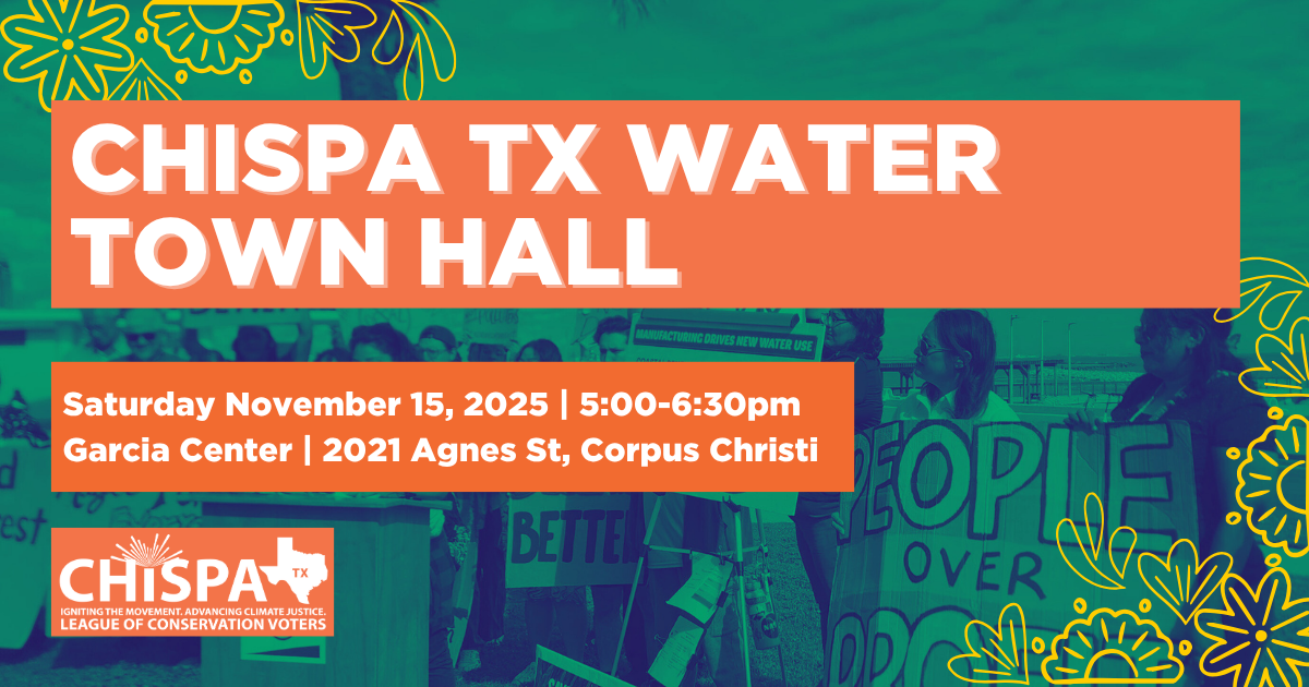 Chispa TX Water Townhall · Chispa National