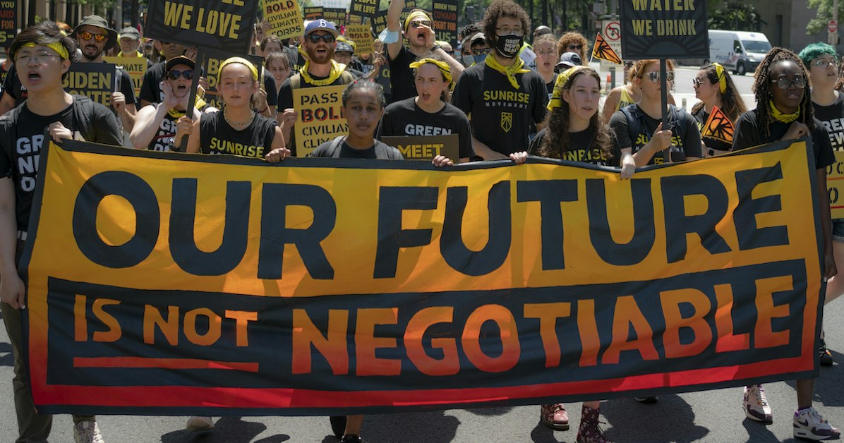 Sunrise at Night! Recap the protests and take virtual action · Sunrise ...