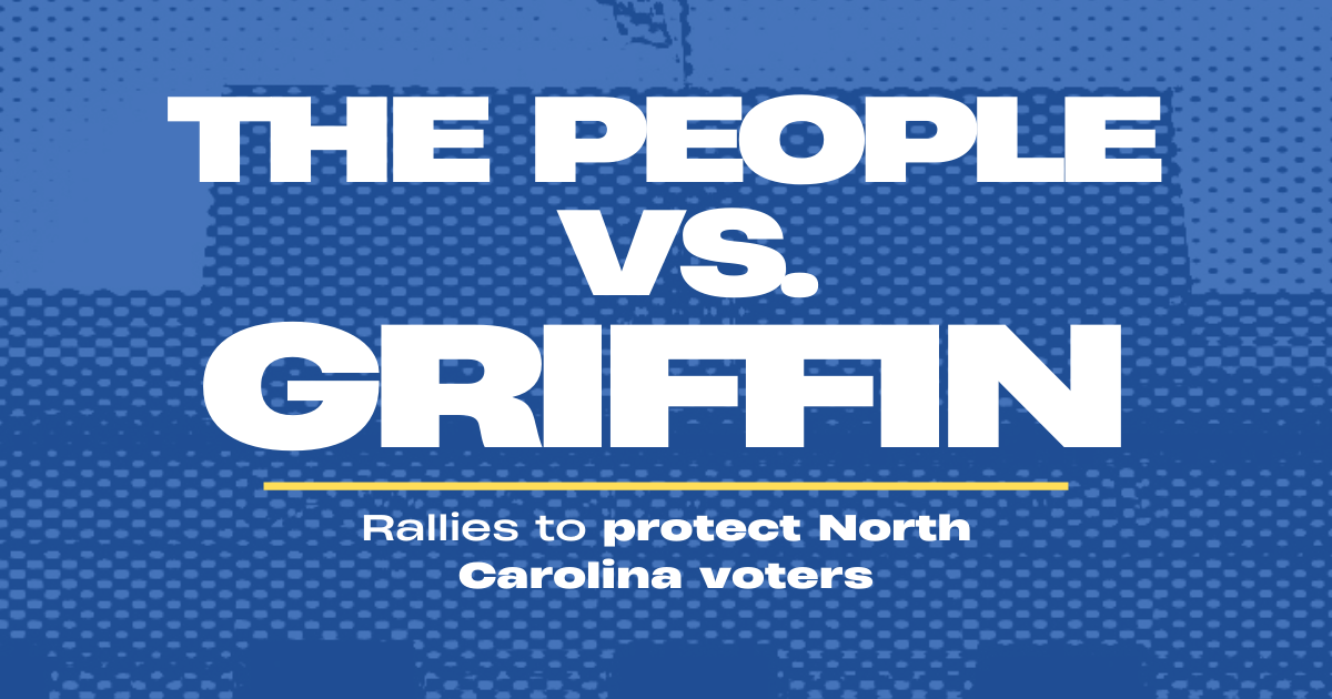 The People v. Griffin: Raleigh Rally organized by Common Cause