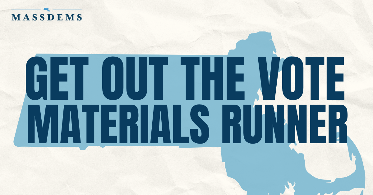Get Out The Vote: Materials Runner image