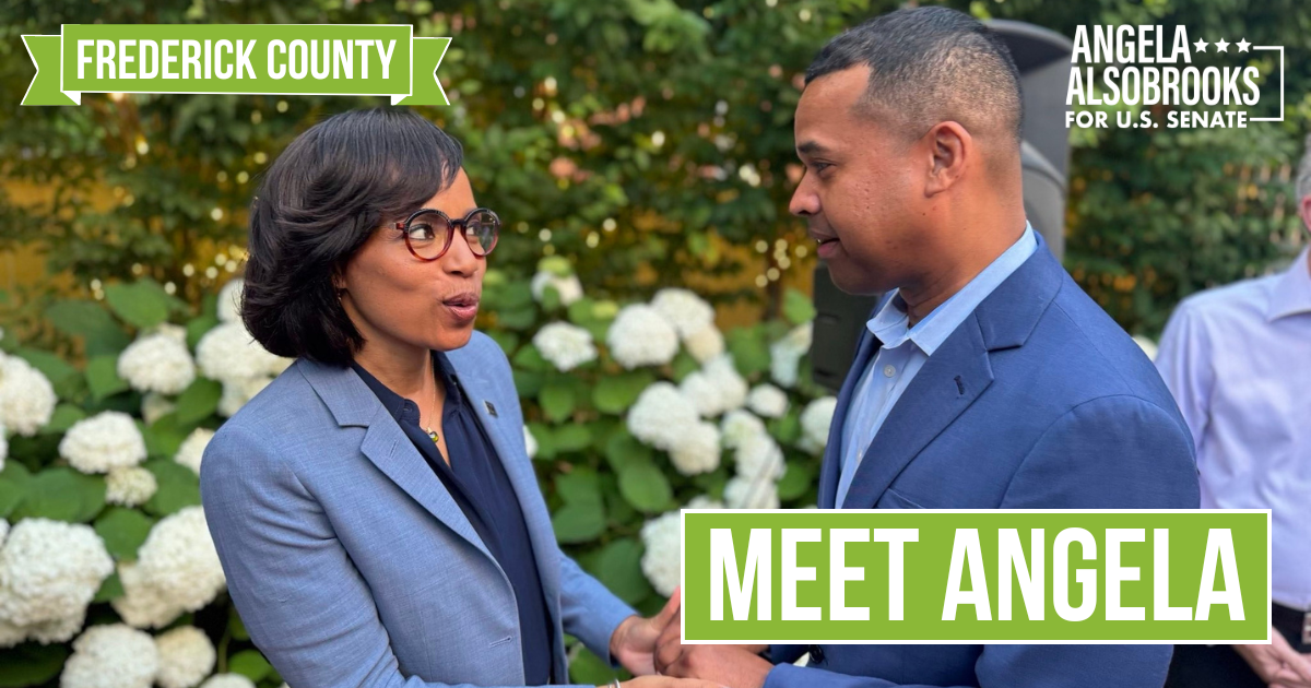 Frederick County Meet and Greet! organized by Angela Alsobrooks for US Senate