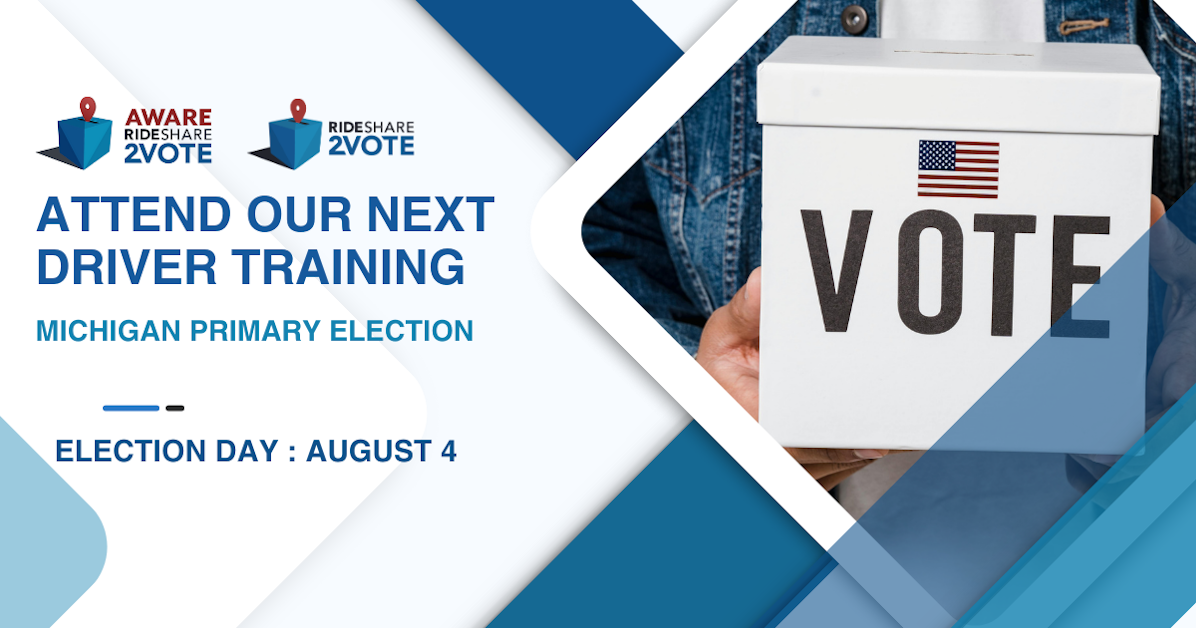 Train to Drive Voters to the Polls in the Michigan Primary Election ...