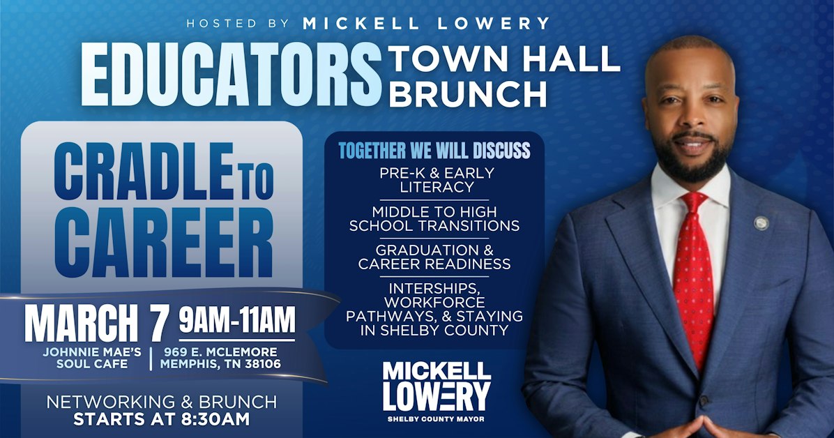 Educators Town Hall Brunch: A Community Conversation · Mickell Lowery ...