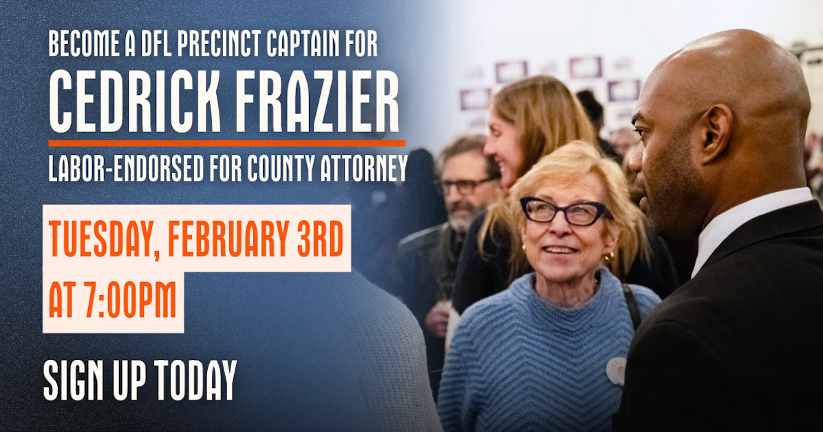 Become a Precinct Captain for Team Frazier · Mobilize