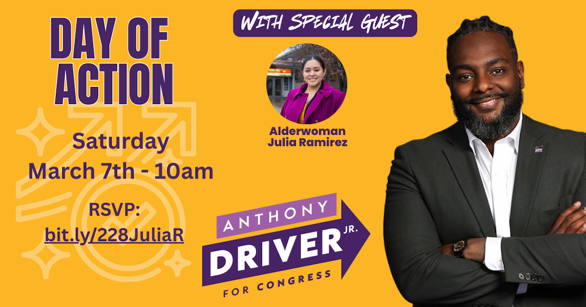 Day of Action with Julia Ramirez for Anthony Driver Jr. - Maywood ...