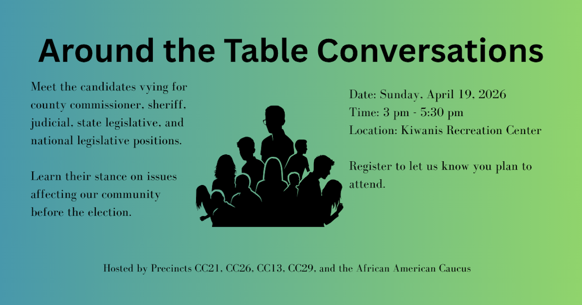 Around the Table Conversations · Cumberland County Democratic Party