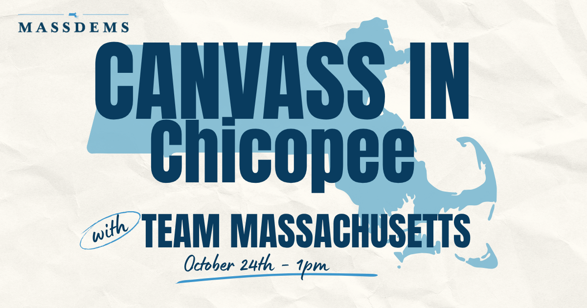 Canvass with Team Massachusetts in Chicopee! image