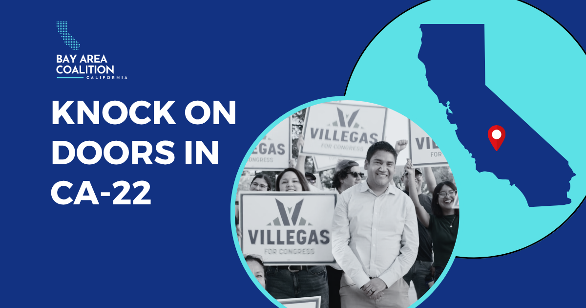 Knock Doors for Randy Villegas, CD22 | October 24+25 in Fresno! image