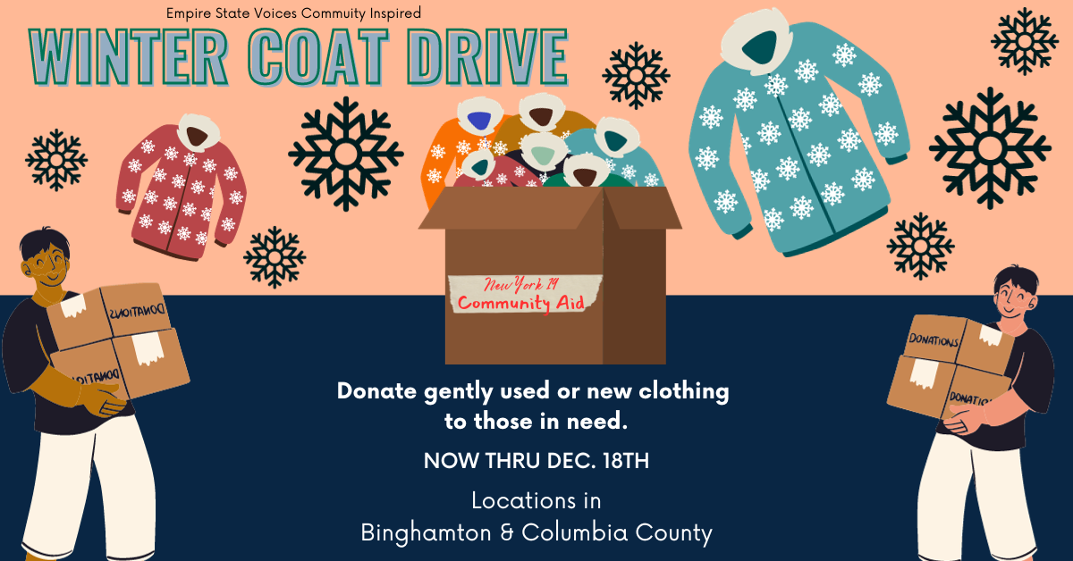 ESV Winter Coat Drive Drop Box · Mobilize