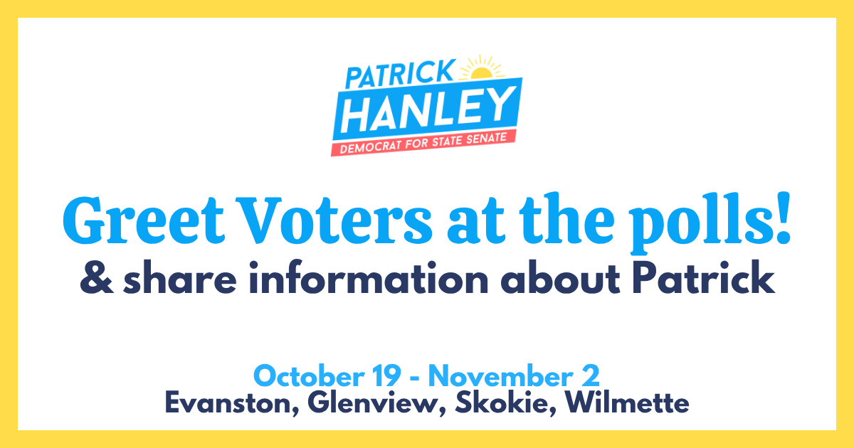 Greet Voters at the Polls with Patrick! image