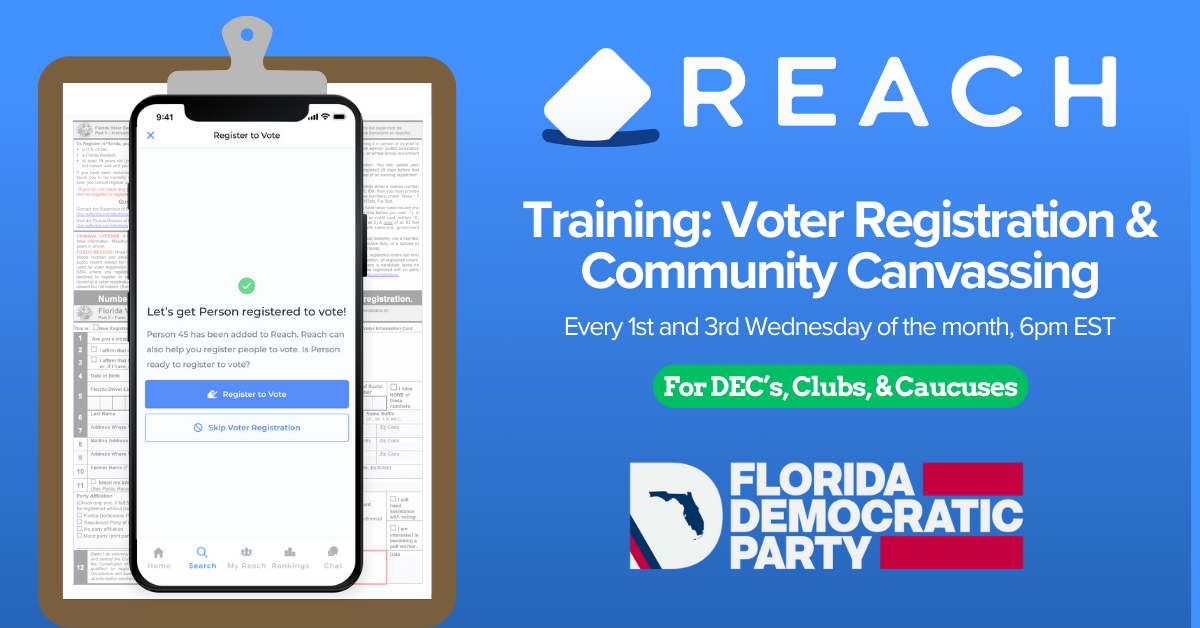 FDP Reach Training · Mobilize