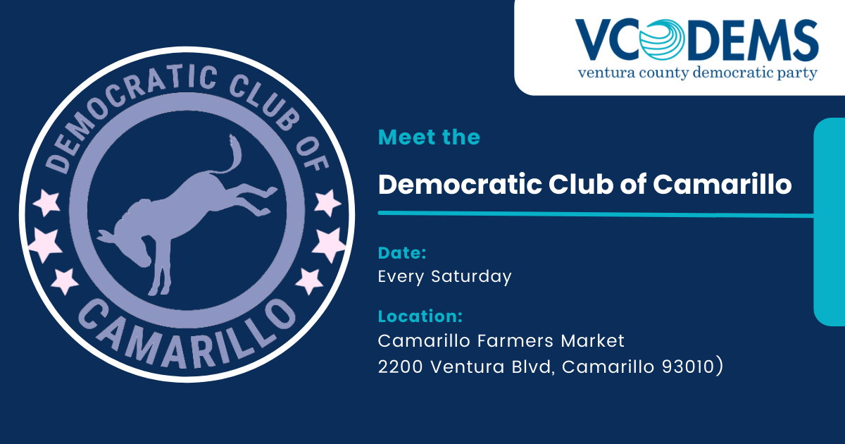 Democratic Club of Camarillo Farmers Market Meet N Greet