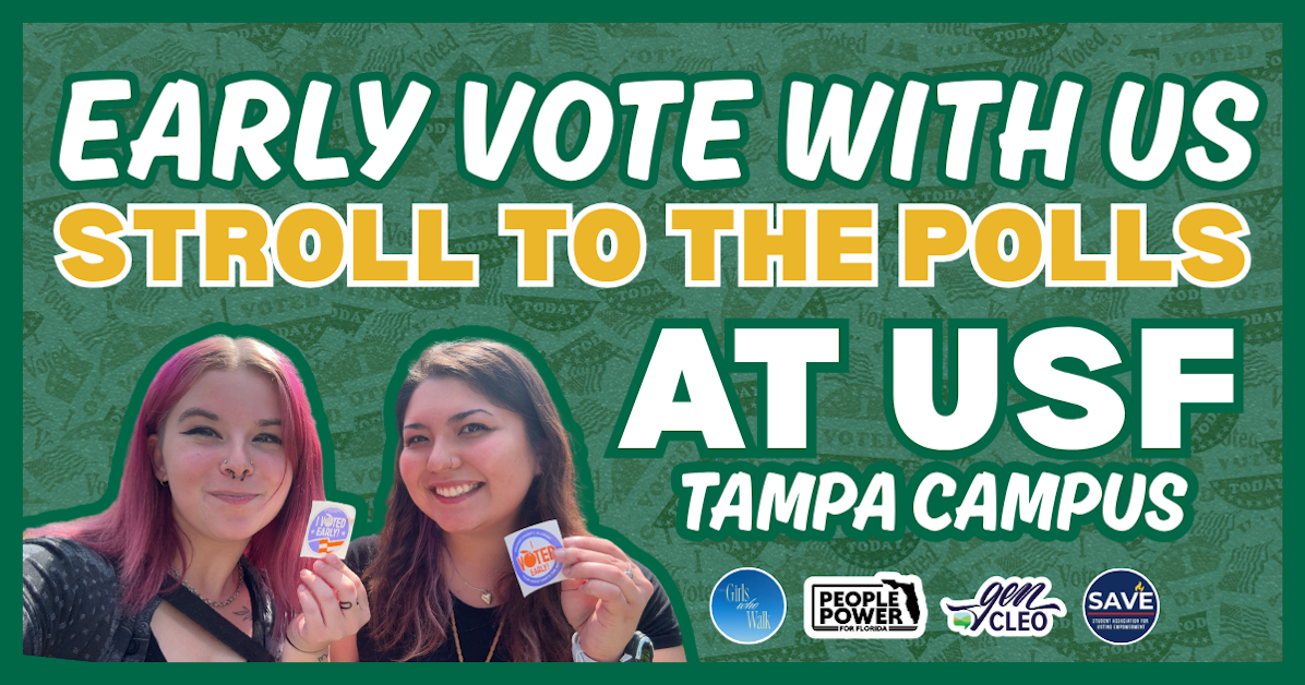 USF Stroll to the Polls · People Power for Florida