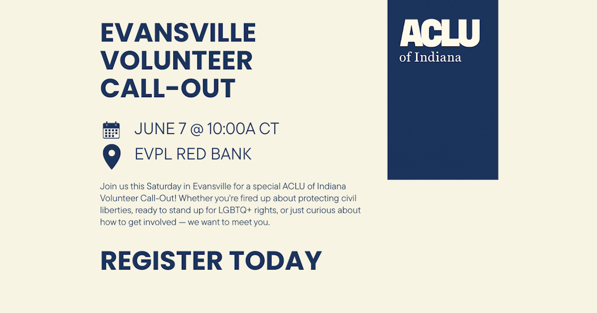 Evansville Volunteer Call-Out! · Mobilize