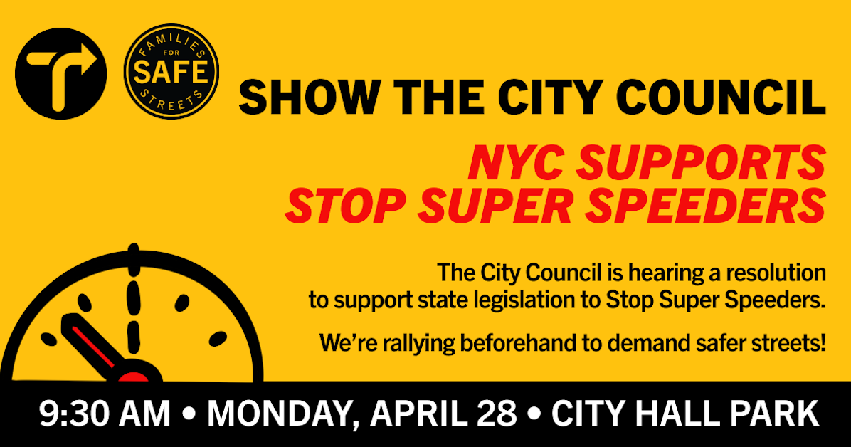 Stop Super Speeders Act City Hall Frequently Asked Questions