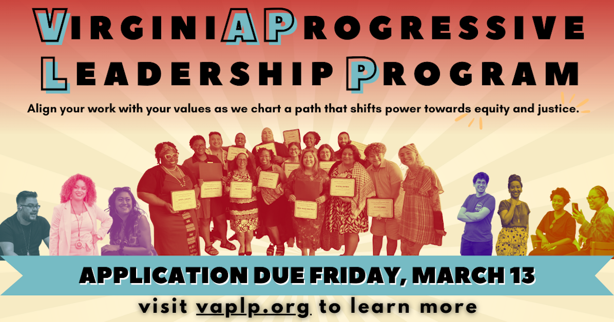 Virginia Progressive Leadership Program Info Session · Mobilize