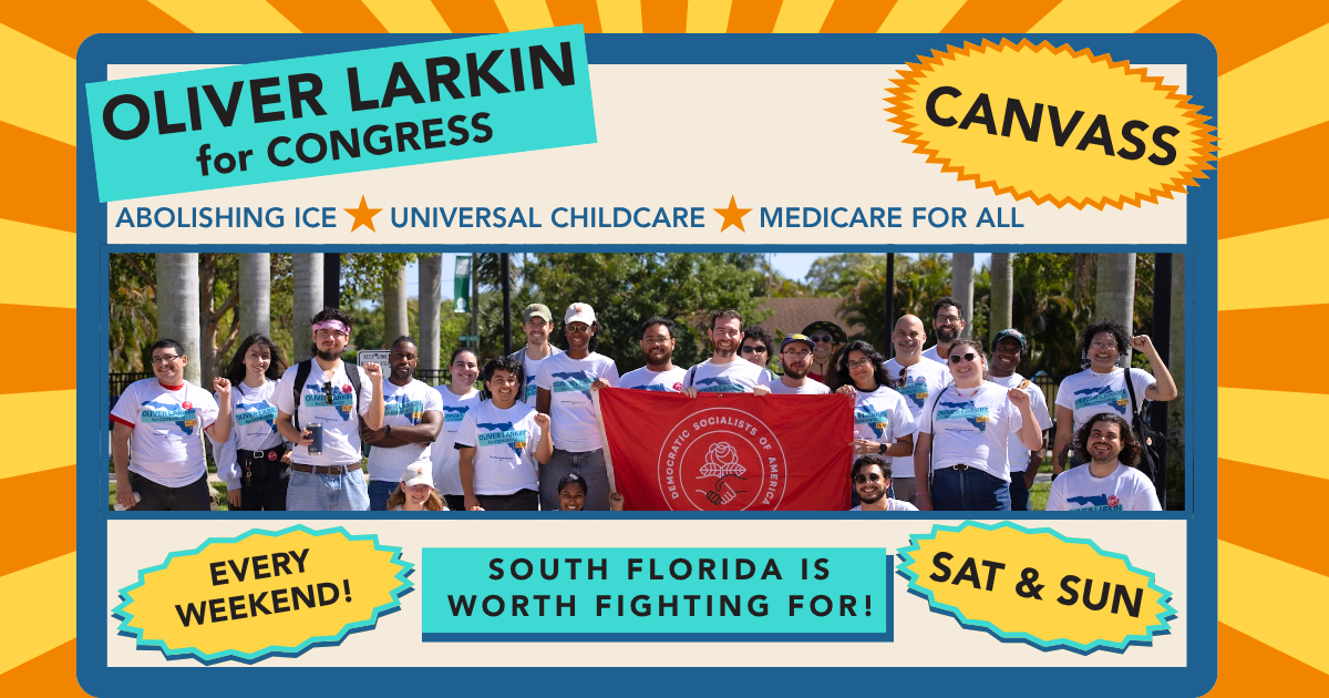 GOTV Pompano Canvass for Oliver Larkin image