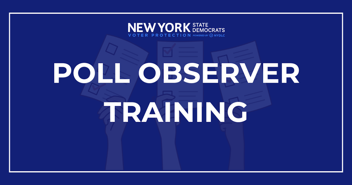 Poll Observer Training · Mobilize