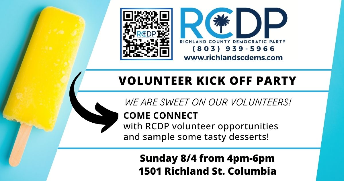 RCDP Volunteer Kickoff Party - We are Sweet on our Volunteers!! image