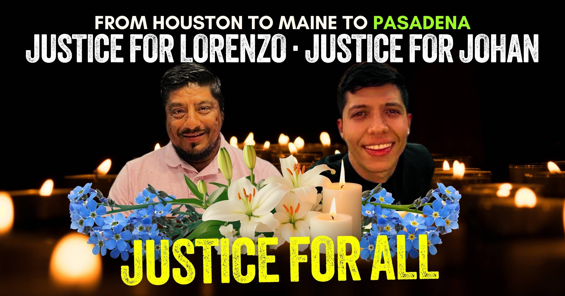 Vigil In Memory of Lorenzo and Johan