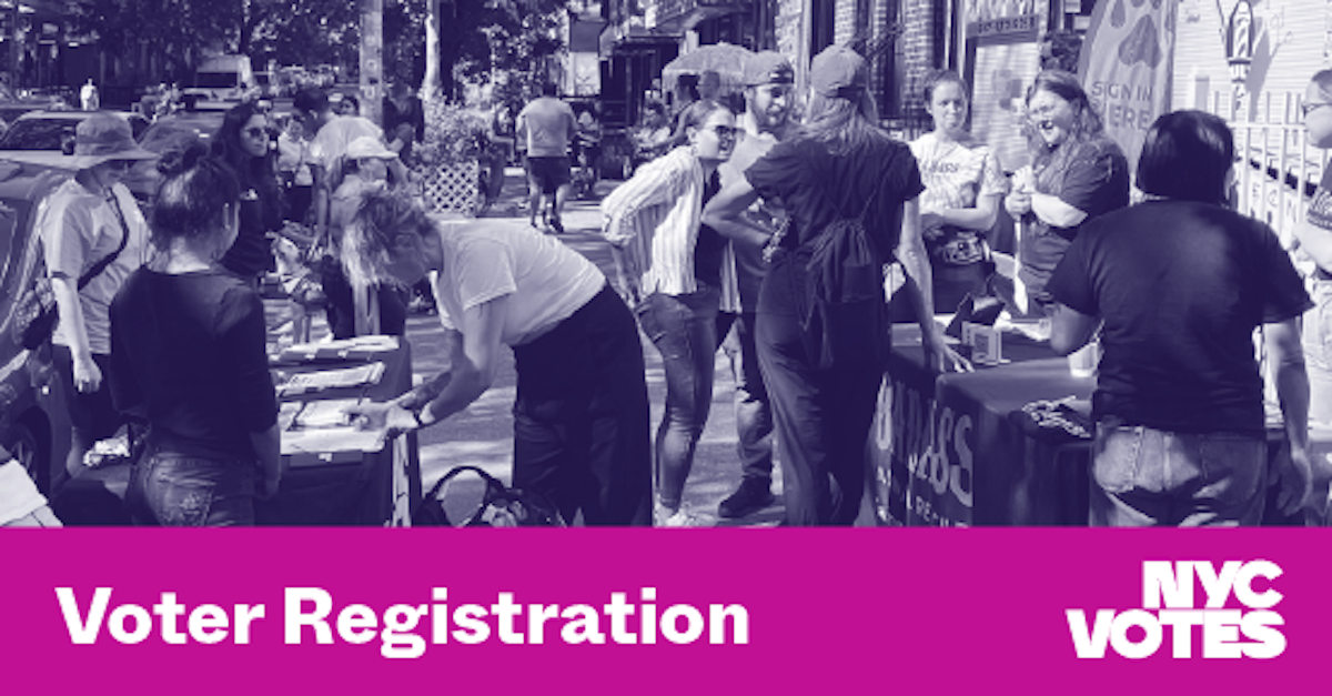 Transit Thursday- Voter Registration Drive in Jackson Heights · Mobilize