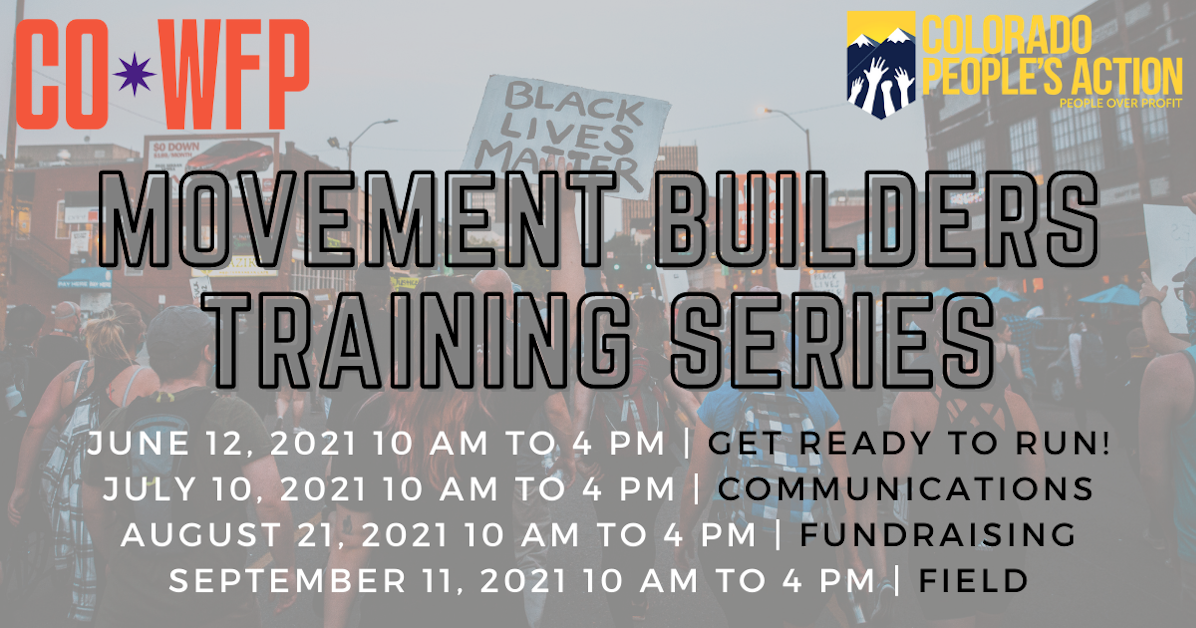 Movement Builder Training Series · Working Families Party