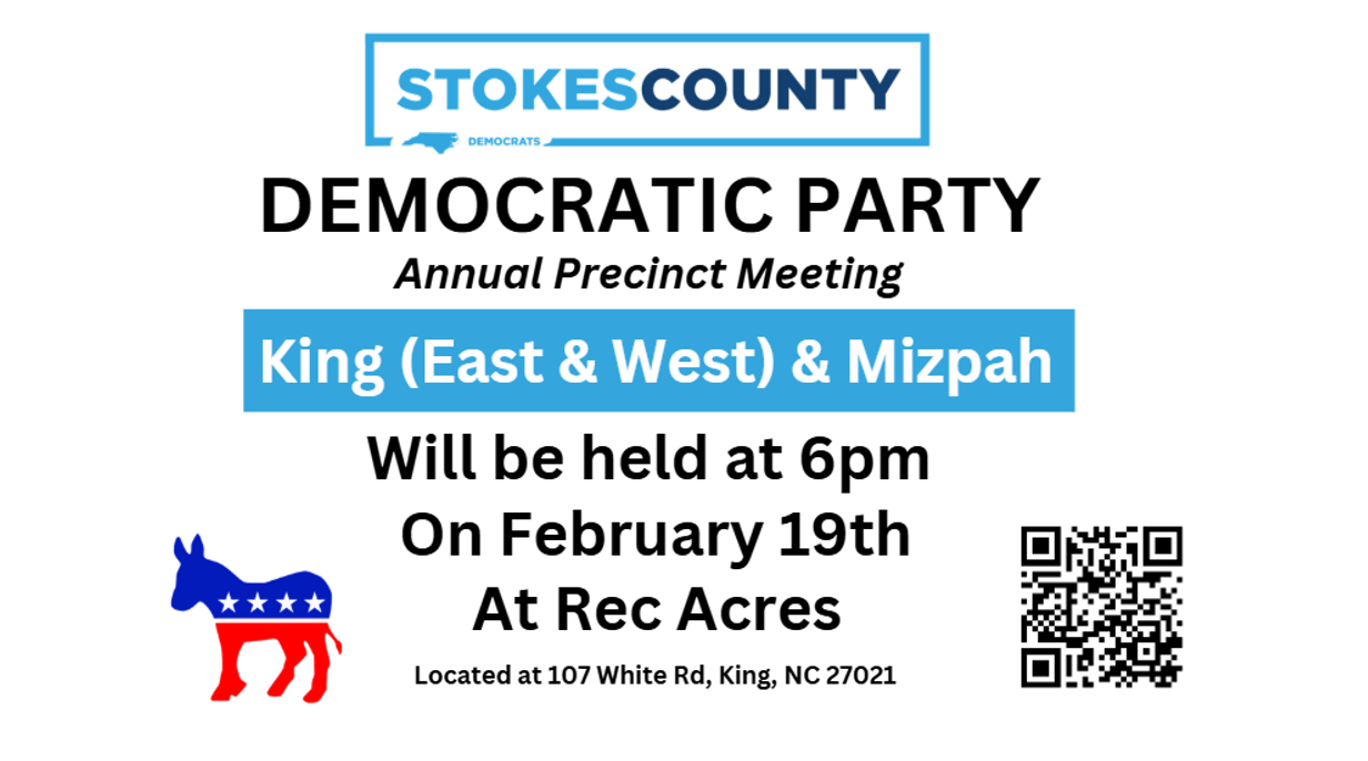 King (East/West) and Mizpah Annual Precinct Meeting