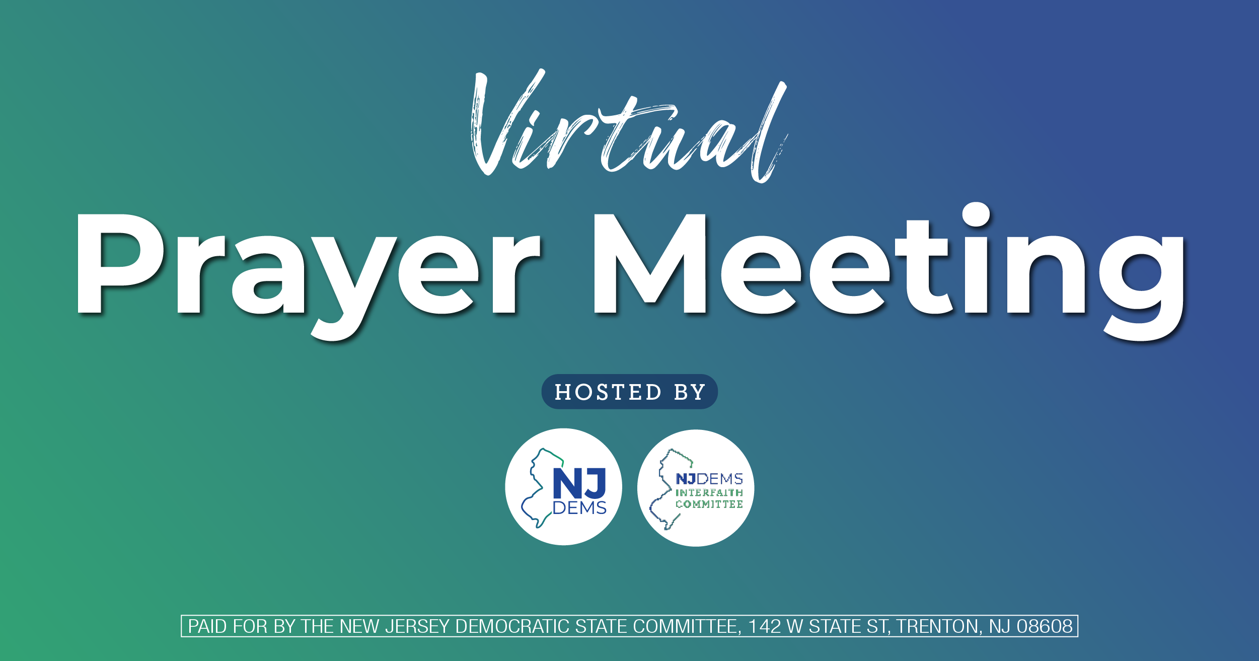 Interfaith Committee Virtual Monthly Prayer Series image