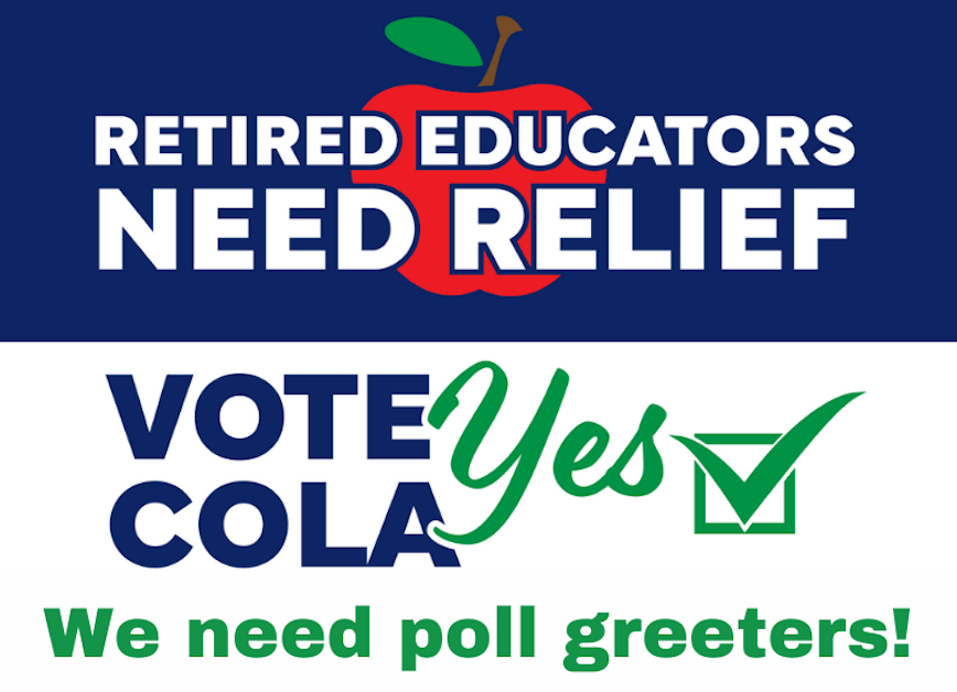 Poll Greeters for Prop 9! · Texas AFT