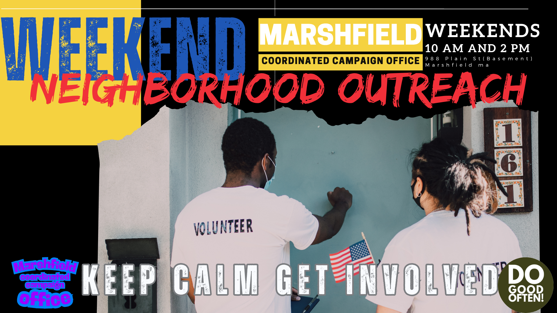 Coordinated campaign neighborhood canvass image