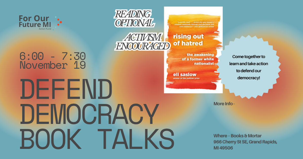 Defend Democracy Book Talk · Mobilize