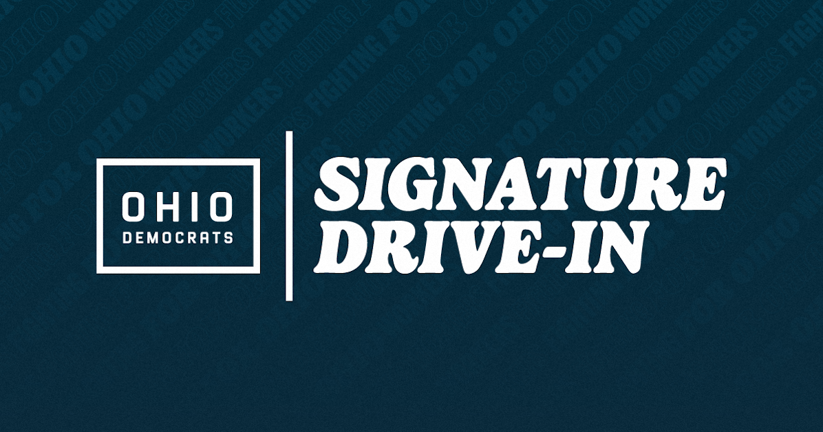 Lima Signature Drive to End Gerrymandering! · Ohio Democratic Party