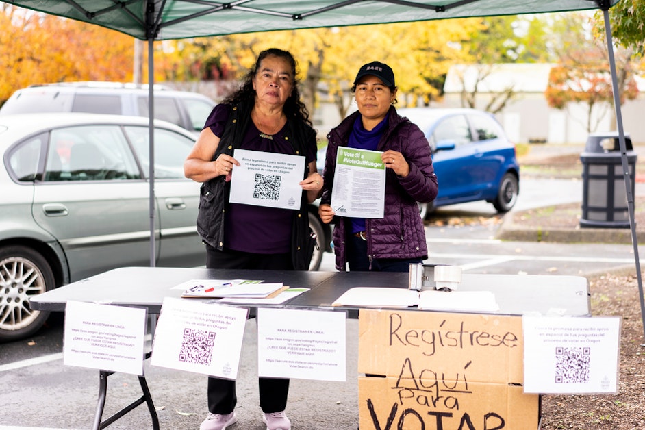 Let’s Get to Work And Win Food For All Oregonians · Oregon Food Bank