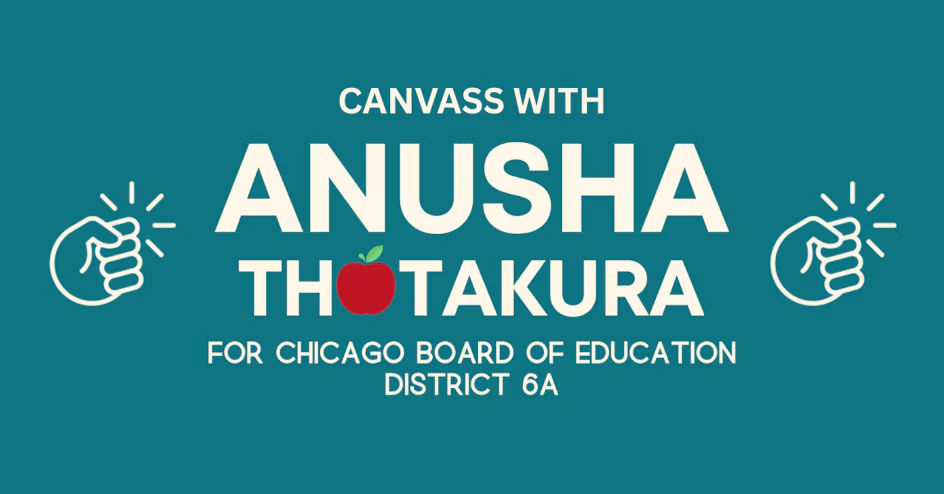 Canvass for Anusha Thotakura