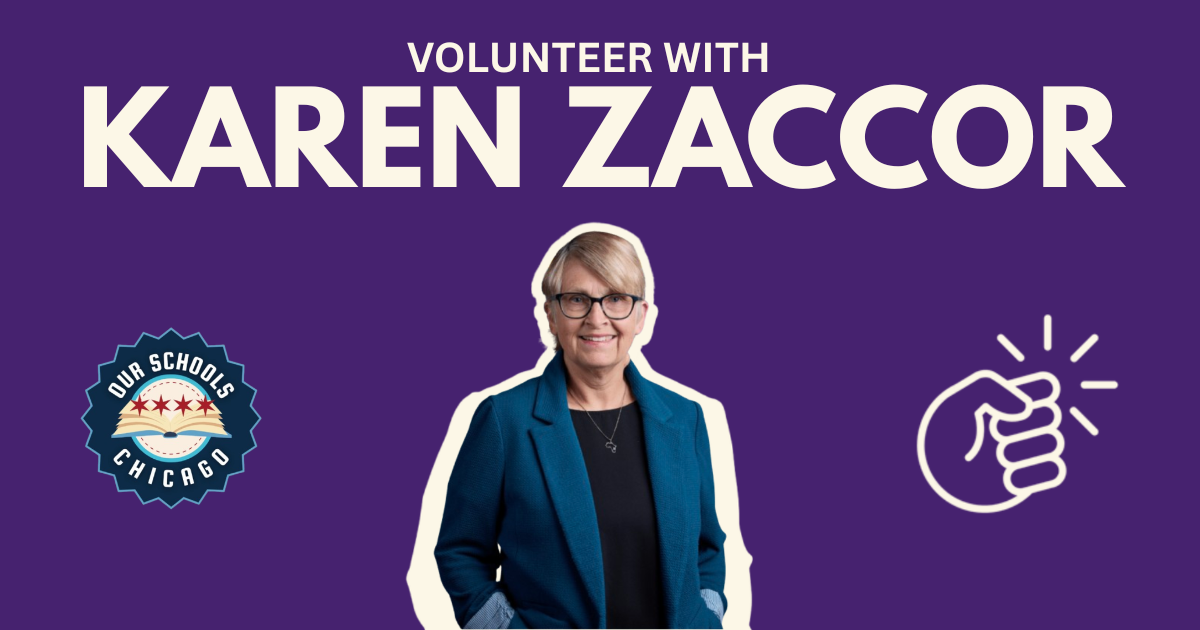 Election Day Volunteering for Karen Zaccor - School District 4A