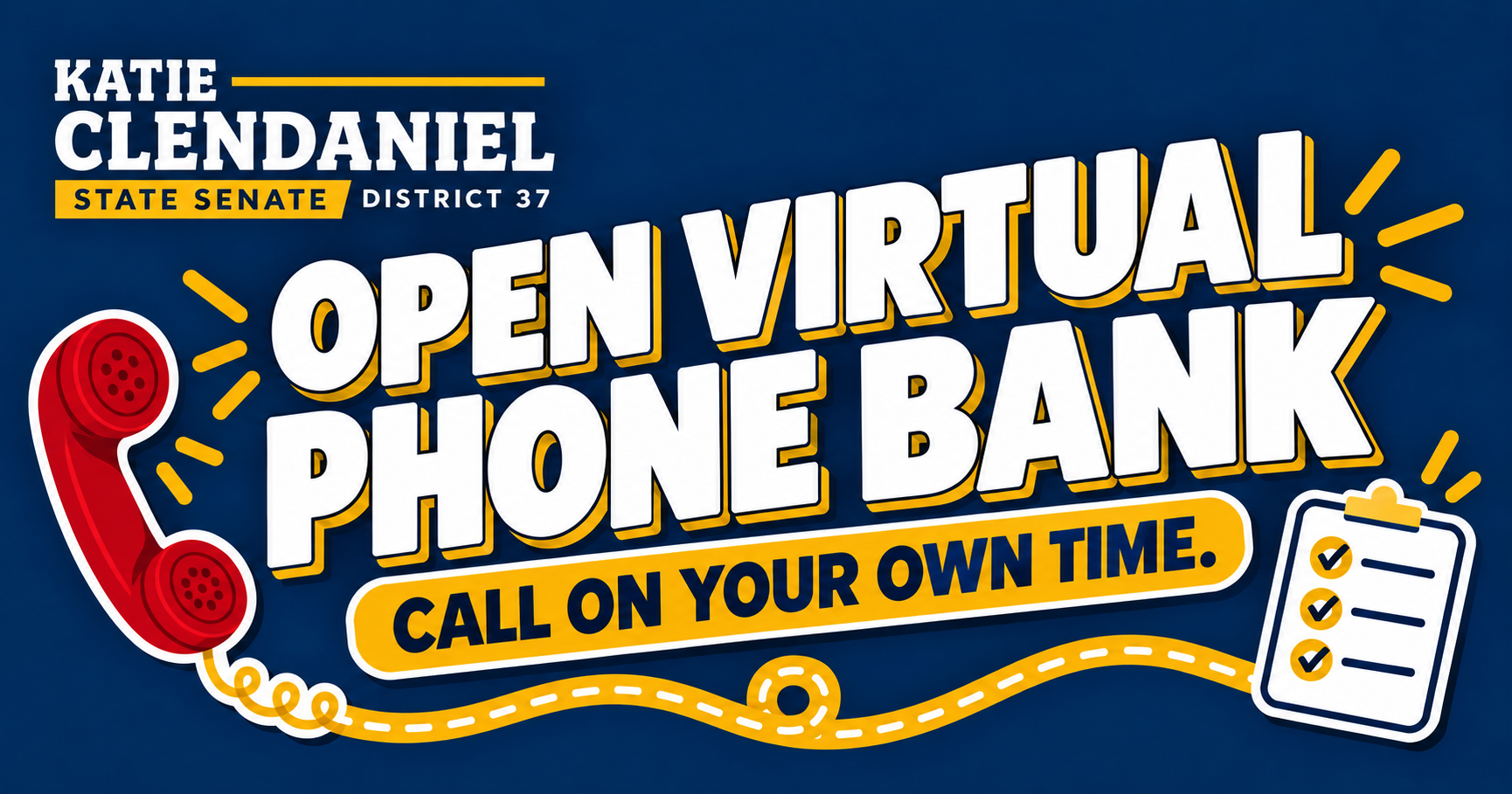 Open Virtual Phone Bank for Katie image