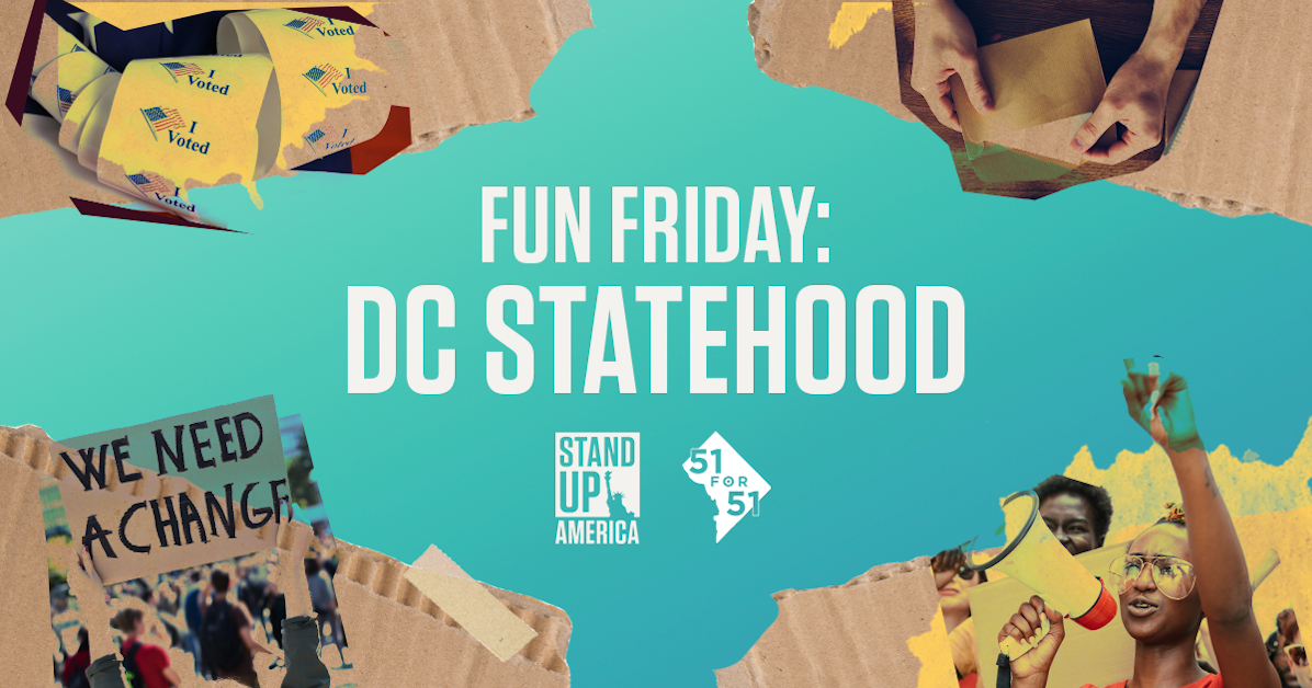 SUA Fun Friday Legislative Series: DC Statehood! · Mobilize