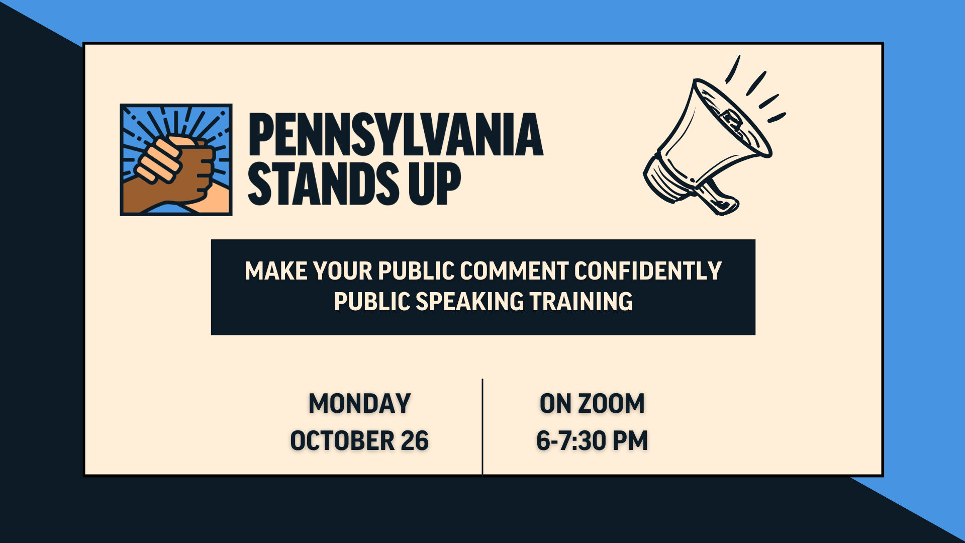 Make Your Public Comment Confidently: Public Speaking Training