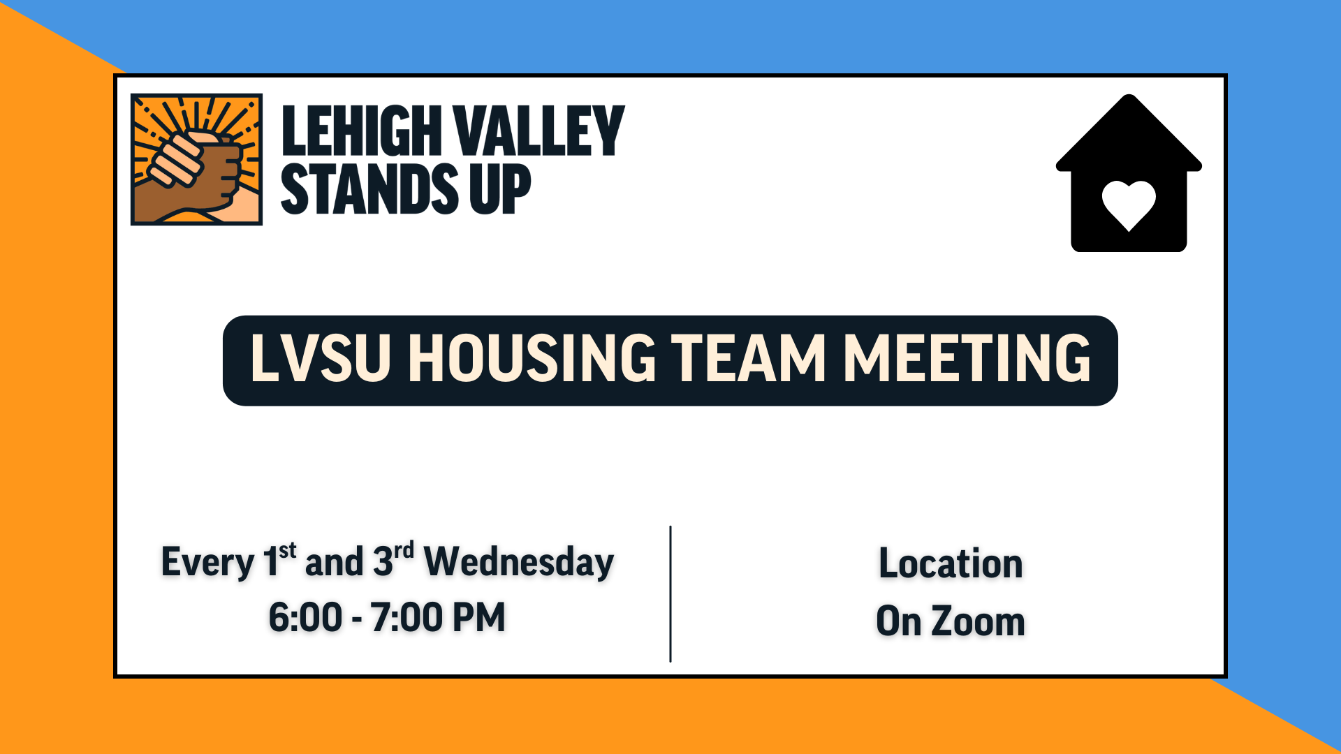 LVSU Housing Team Meeting