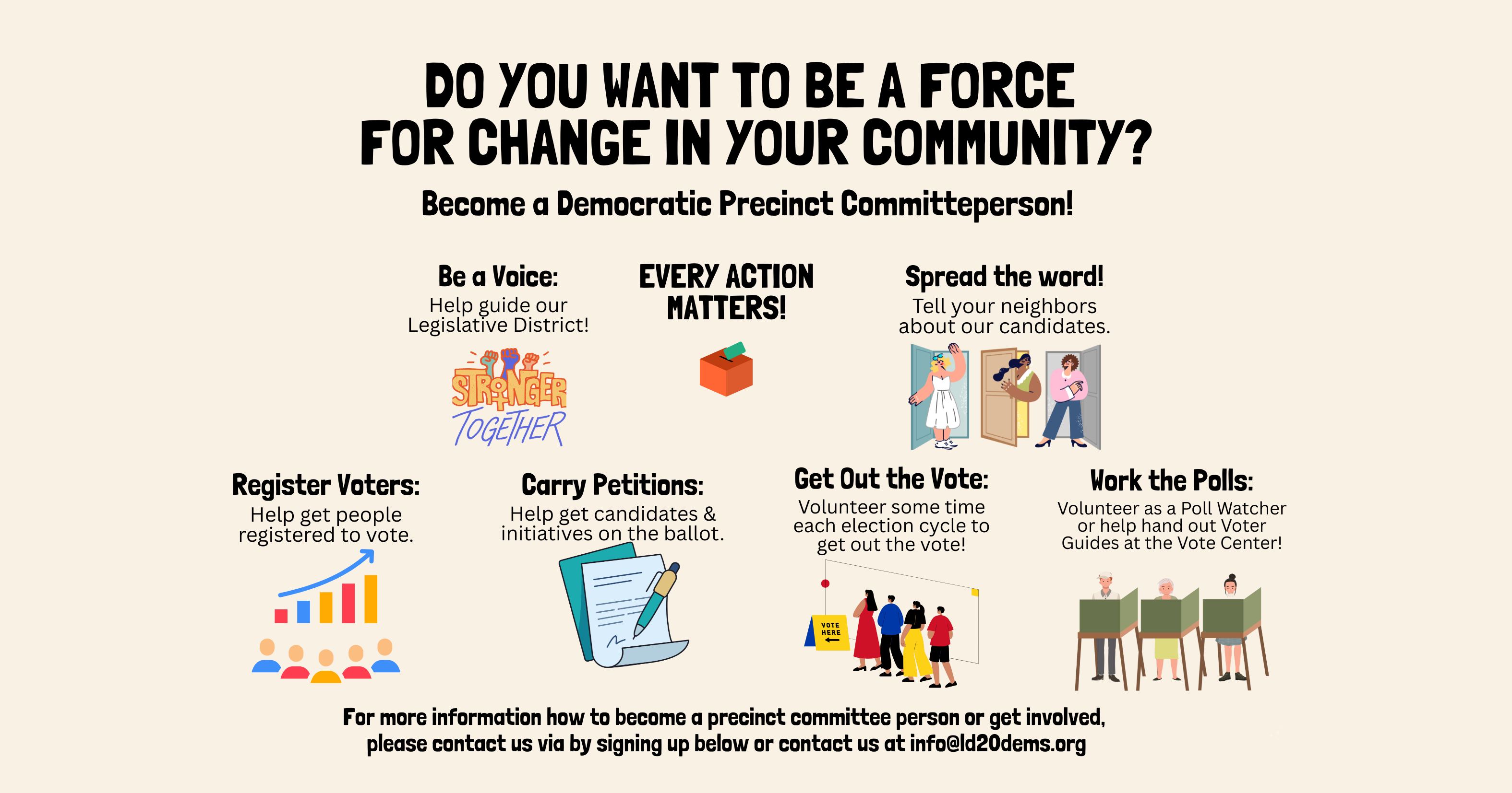 Get the Details: Become a Voting Member in the Democratic Party image