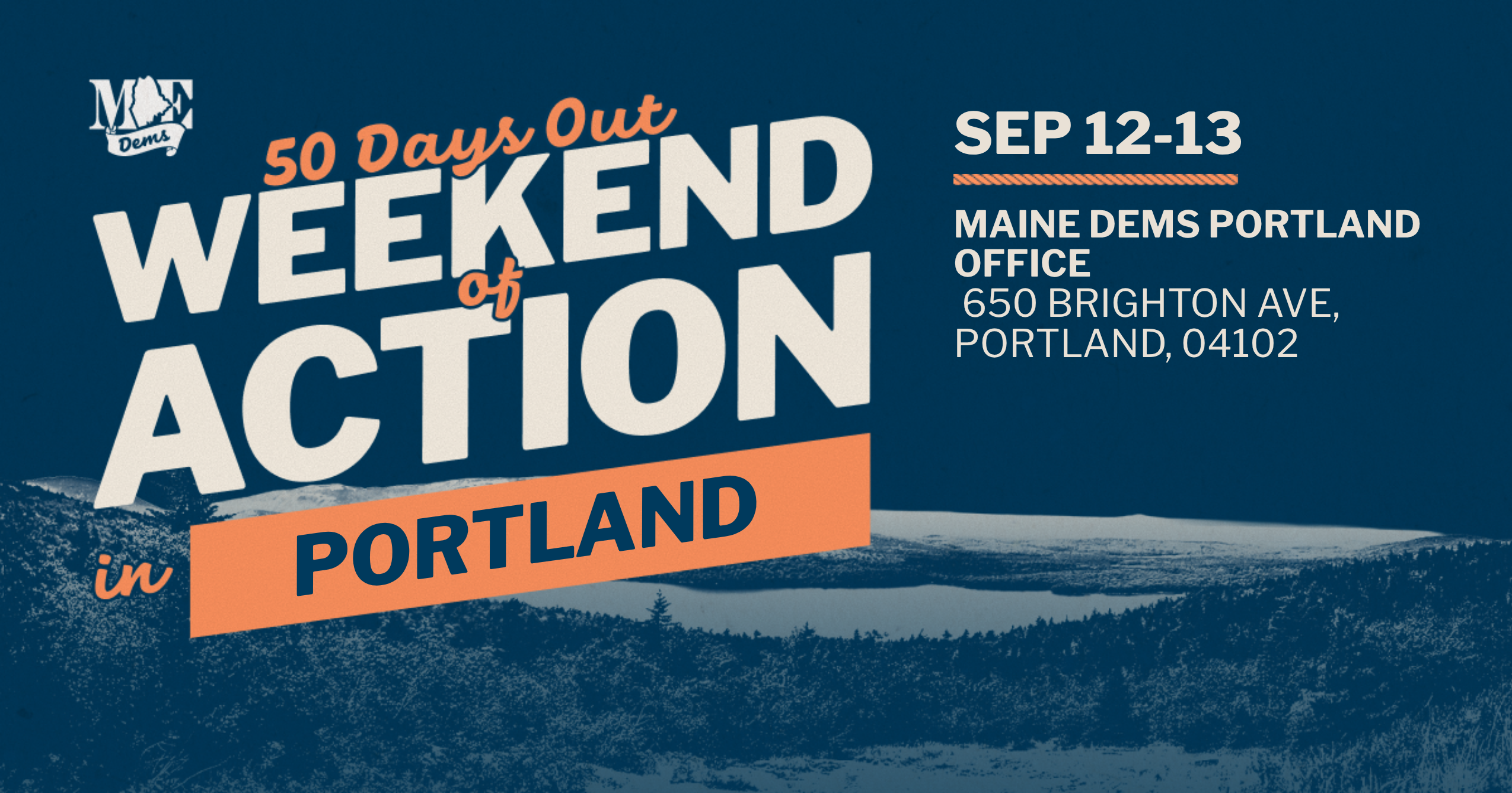 50 Days Out Weekend of Action Canvass in Portland image