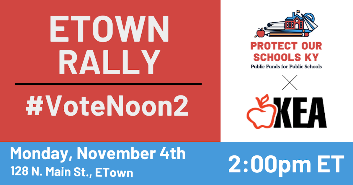 ELIZABETHTOWN #VoteNoon2 Rally · Mobilize