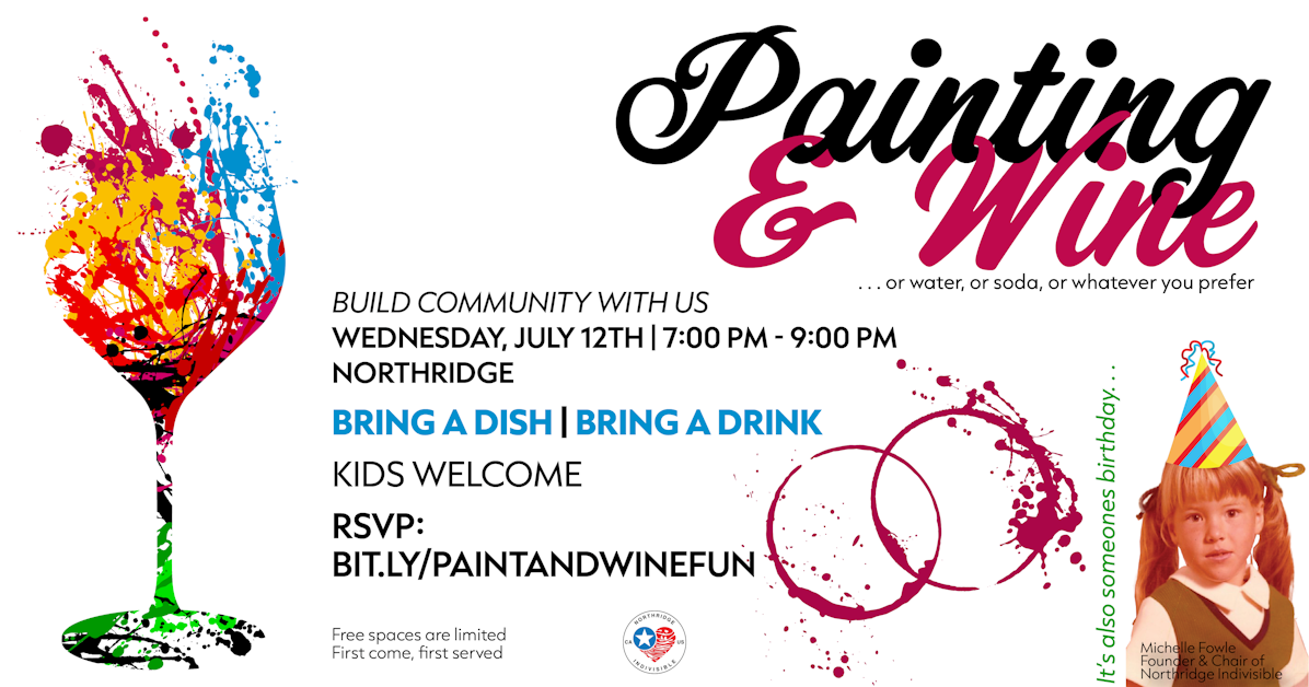 Painting & Wine Community Building Gathering · Activate America