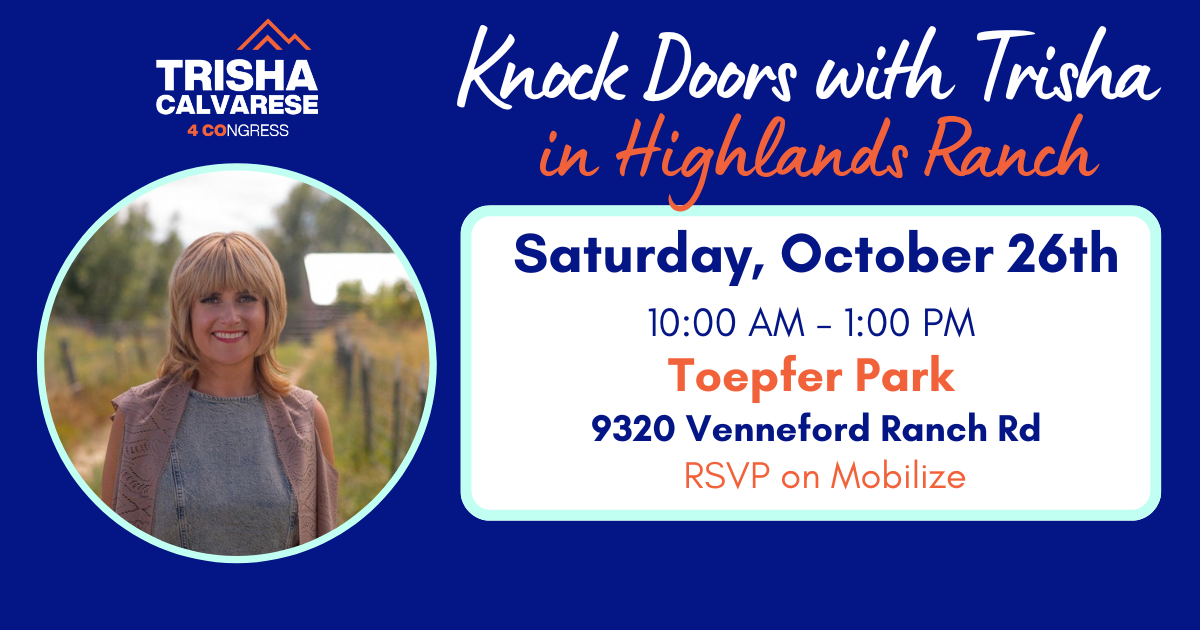 Knock Doors with Trisha in Highlands Ranch image