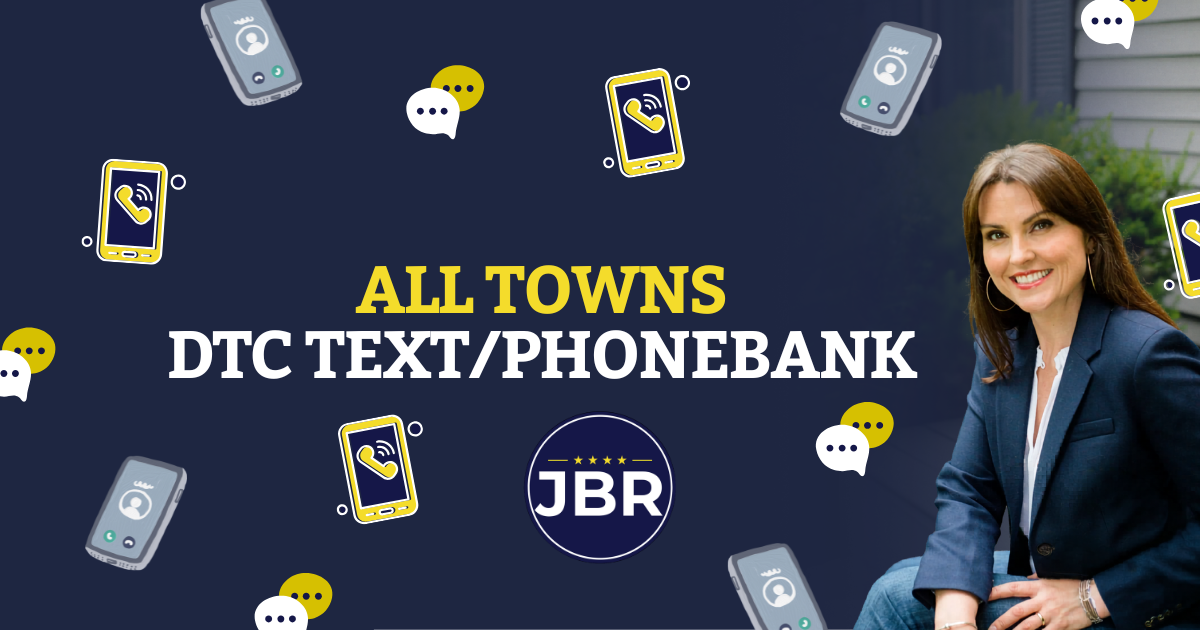 8.5 & 8.12 & 8.26 Team JBR Text/Phonebank image