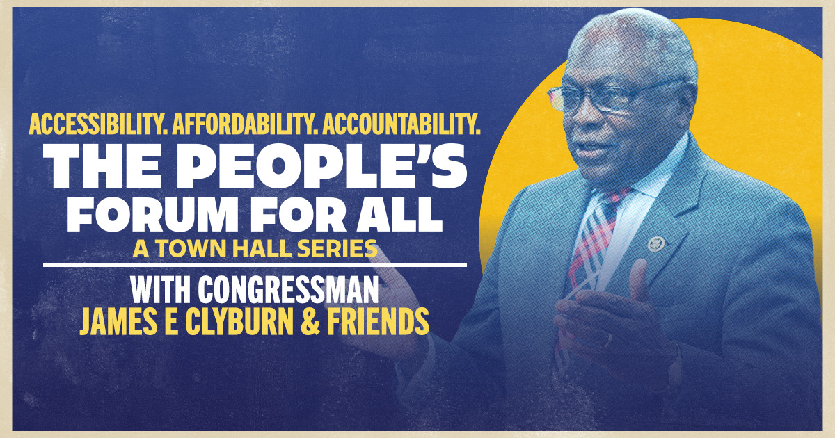 Kitchen Table Town Hall Tour with Congressman Jim Clyburn - Richland County image