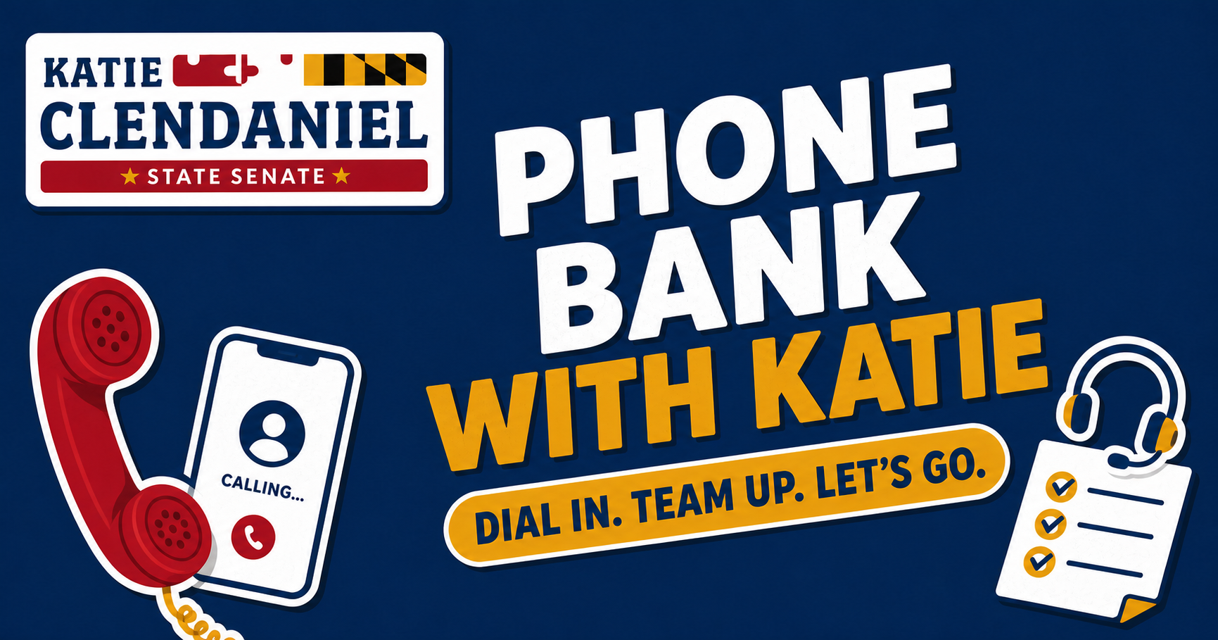 Phone Bank with Katie image