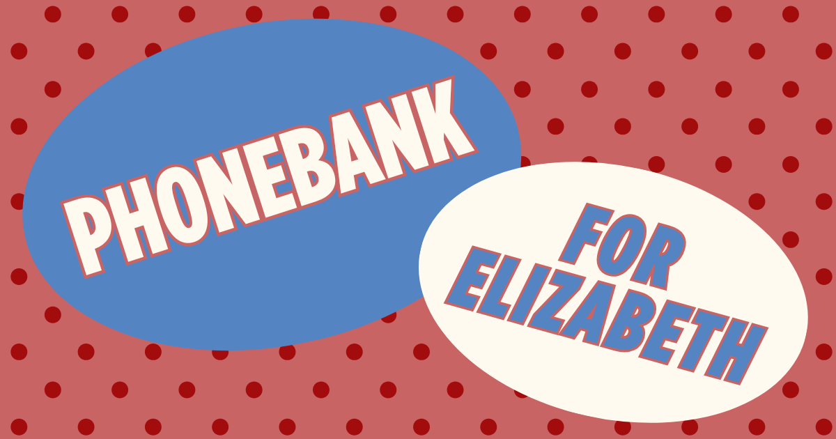 Phonebank for Elizabeth Dempsey Beggs image