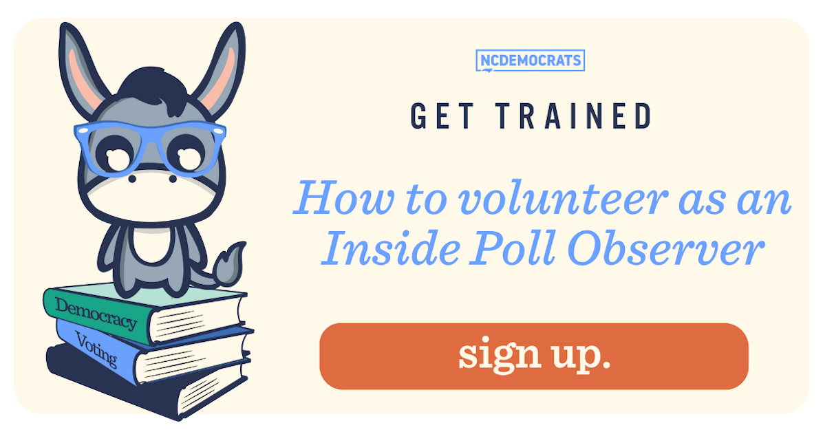 How to volunteer as an Inside poll observer — self-guided training ...